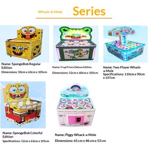 Set de Juegos de Arcade para Niños, Equipo de Entretenimiento Comercial Grande, Máquina de Garras, Máquina de Pinball, Juego de Carreras con Disparos de Agua - Product Image 4