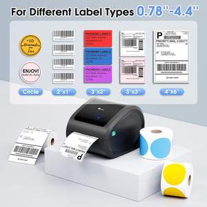Phomemo เครื่องพิมพ์ฉลากจัดส่งขนาด108มม. สติกเกอร์บาร์โค้ดความร้อนเครื่องพิมพ์4x6สำหรับแท็กการพิมพ์ตั๋ว - Product Image 6