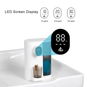 เครื่องจ่ายน้ำยาบ้วนปากอัตโนมัติแบบติดผนัง ขนาด 600 มล. รุ่นสั่งทำพิเศษ วัสดุ ABS สำหรับห้องน้ำ - Product Image 5