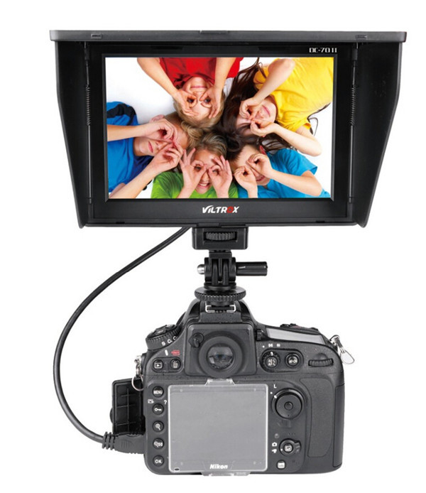 Viltrox DC-70II 7インチ4Kモニター 1024x600 HD LCDカメラモニター