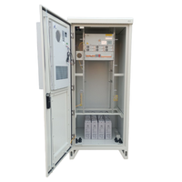 Armoire de communication 5G intégrée extérieure de 1.7 mètres Boîtier d'instruments électroniques à condition constante à air direct