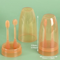 Étui de brosse à dents pour bébé SUNSHING, pochette anti-pression, boîte de rangement pour lait en poudre, collecteur de lait maternel en plastique