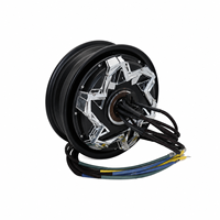 Moteur de moto électrique QSMOTOR QS260 à couple élevé, sans balais, 12x3,5 pouces, 12000W V4, moteur de moyeu BLDC haute efficacité pour scooter