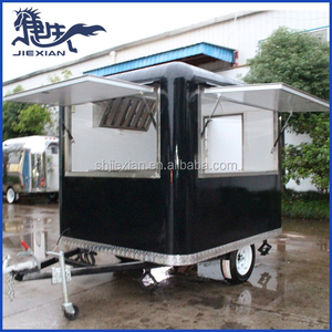 Carrito de Comida Móvil con Vitrina de Vidrio y Lámpara de Calentamiento, Carrito de Palomitas y Algodón de Azúcar para Parques de Diversiones - Product Image 4