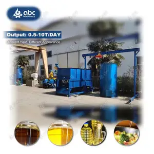 2024 New Type Small Screw Palm Price Edible Factory Oil Press Machine for Mini Scale Palm Fruit Oil Expelling Milling Making