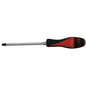 ULTIME®PHILLIPS®Jeu de tournevis magnétiques de qualité industrielle Manche en plastique acier PH3-L.150 mm OEM personnalisable pour réparation - Product Image 1