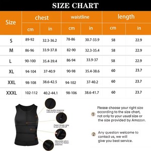 Colete Modelador Masculino de Alta Performance para Redução de Medidas e Indução de Suor, com Corset de Borracha Reforçada e Cinto de Compressão Esportivo - Product Image 6
