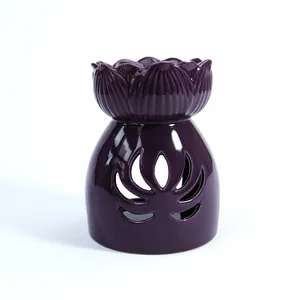 Ceramic Wax Melt Warmer Candle Burner Oil Warmer Bulk Incense Porcelain Wholesale Custom Luxury Tea Light Wax Warmer 100pcs N/A