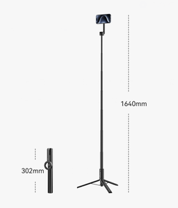 Ulanzi-<span class=keywords><strong>Palo</strong></span> para selfies, trípode magnético para iPhone, Samsung, Xiaomi, <span class=keywords><strong>Huawei</strong></span>, soporte de escritorio, para vídeo Tiktok, 1,64 M, M - Product Image 4