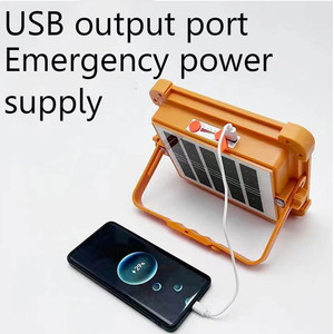 Projecteurs solaires étanches haute puissance, éclairage d'urgence, lampe de camping <span class=keywords><strong>solaire</strong></span> LED portable <span class=keywords><strong>avec</strong></span> recharge USB - Product Image 5