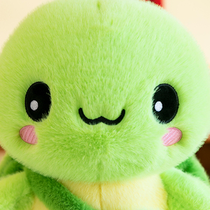 Almohada de Peluche de Tortuga Marina Verde - Peluche Bordado Súper Suave, Abrazable y Reconfortante, Regalo para Niños - Product Image 2