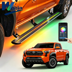 Estribos Eléctricos de Aleación de Aluminio WEIJIA OEM&ODM para Toyota Tacoma Doble Cabina 2019 a 2023 - Product Image 1