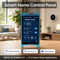Carte de développement à écran tactile ESP32 S3 N16R8 avec interface graphique LVGL, écran LCD IPS 320x480, WiFi, Bluetooth, 16 Mo de mémoire Flash