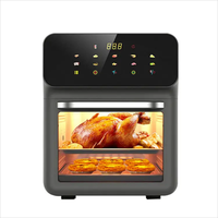 Friteuse Visual intelligent home flip fryer électrique Four multicouche multifonctionnel sans huile