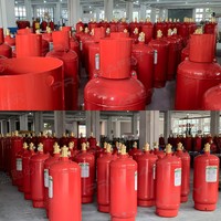 Système d'extinction d'incendie automatique FM200/Novec1230 FK5112 pour centre de données, batteries de stockage d'énergie (BESS), certifié CCC Chine