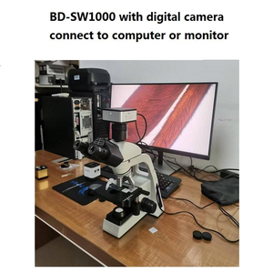 Microscope biologique Boshida BD-SW1000 Série 40X-1000X avec objectif à immersion dans l'huile 100X, prix usine - Product Image 2