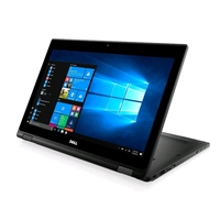 Laptop 2-in-1 Super Tipis Flip Touch Screen Latitude 5289 12,5 Inci IPS 360 Derajat Konvertibel Prosesor Core I5 Generasi ke-7