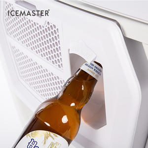 IceMaster 54L Customized logo Waterproof Food Cooler <b>Box</b> on Wheels Outdoor Hunting Insulated Plastic Ice Chest with Speaker - Product Image 2