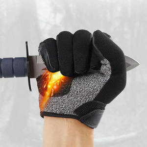 CNGDY Guantes de trabajo de seguridad resistentes a cortes recubiertos de nailon personalizados Nivel 5 Guantes anticorte para construcción - Product Image 3