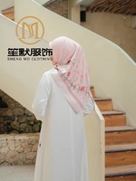 Nouveau style 2026 – Hijabs en coton Bawal 45 pour femmes musulmanes, foulard en voile de coton pour usage quotidien, ourlet carré fin