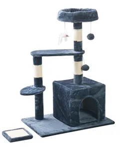 למכירה חמה עץ חתול מעץ בעיצוב חדש במגדל דירת דירת
