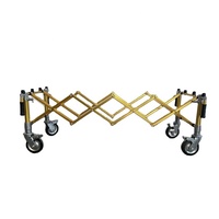 Carro de Transporte para Ataúdes de Aleación de Aluminio de Alta Calidad Estilo Europeo XH-5A B&R, Capacidad de 450 kg, Envío Inmediato, para Funerarias
