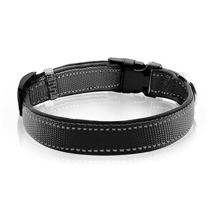 <span class=keywords><strong>Collar</strong></span> Clásico Personalizado para Perro con Diseño Reflectante, Decoración con Cintas de Patrón Sólido, Material de Neopreno y Nailon Súper Cómodo - Product Image 6