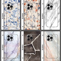 Protecteur d'écran de téléphone portable en hydrogel TPU 180*120mm, film de protection arrière 3D en relief, marbré, autocollant pour téléphone portable