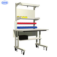 Leenol Leenol SMT Fabricant Matériau en aluminium personnalisé Table de travail Ligne de montage Établi Table de travail Esd