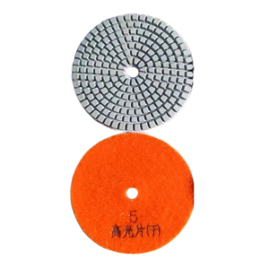 Lámina de Resaltado de 4 Pulgadas y 3 mm, Paquete de 5 #   Adecuado para pulir varios tipos de suelos, como los de grano de diamante. Cemento. Terrazo. Piedra Pulida. - Product Image 2