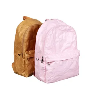Eco-Friendly Recyclable Washable Ultralight Paper Dupont Tyvek Backpacks Bag
