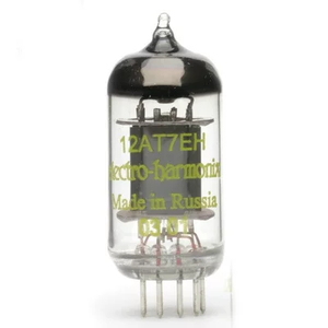 Válvula de audio de tubo de vacío UA-<span class=keywords><strong>12AT7</strong></span>, reemplazo directo para <span class=keywords><strong>12AT7</strong></span> / <span class=keywords><strong>ECC81</strong></span> / 6201, inversor de fase de alta fidelidad, par emparejado para amplificadores - Product Image 1