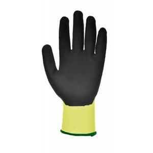 Gants PORTWEST - A625Y8RL Vis-Tex résistants aux coupures en polyuréthane jaune/noir - EAN 5036108217144 - Product Image 3