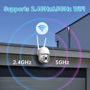 Caméra IP <span class=keywords><strong>de</strong></span> surveillance <span class=keywords><strong>avec</strong></span> support d'ampoule pour magasin, sans Internet, IA, porte battante, PTZ, analogique, bloqueur CCTV, RTMP, Push - Product Image 4