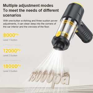 <span class=keywords><strong>Aspirateur</strong></span> de voiture compact sans fil DRC, portable, pour detailing automobile, aspiration 16000 PA, rechargeable, 6000 mAh - Product Image 5