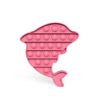 Jouets sensoriels en silicone vert dinosaure ONEQUAN pour enfants, jouets à presser pour soulager l'anxiété et le stress, pour les tout-petits