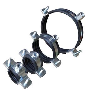 Kẹp đỡ ống nặng và ống PVC có lớp lót cao su, kẹp vít đôi, kẹp điều chỉnh - Product Image 6
