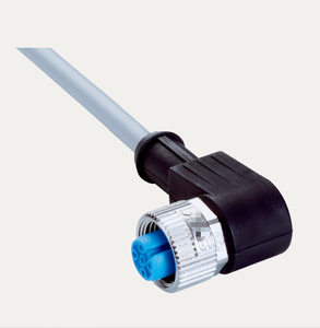 สายเคเบิลเซ็นเซอร์แอคทูเอเตอร์ SICK YG2A14-050VB3XLEAX หมายเลขสั่งซื้อ 2095897 หัวต่อ M12 ตัวเมีย แบบงอ 4 ขา รหัส A สายยาว 5 เมตร วัสดุ PVC ระดับ IP67 - Product Image 1