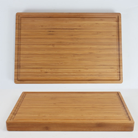 16 "X 11" X 1 "Grill Bamboe Snijplank Bulk Custom Grote Charcuterie Vlees Steak Slager Hakblok Voor Graveren
