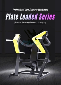 Mesin Chest Press Incline Baja Beban Plat Tahan Lama Bersertifikat CE Peralatan Kebugaran Gym Dari Pabrik - Product Image 3