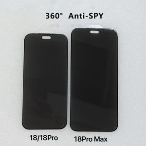 ฟิล์มกระจกนิรภัยกันรอยแบบใสป้องกันการมองเห็น สำหรับ iPhone 18 Pro Max และ iPhone 18 Pro  พร้อมกาวหนาพิเศษ - Product Image 2