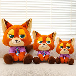 Peluche Súper Suave de Zorro de Crazy Zoo, Relleno de Algodón PP, Muñeca <span class=keywords><strong>Judy</strong></span>, Regalo de Cumpleaños para Mejores Amigos - Product Image 5