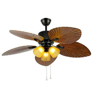 <span class=keywords><strong>Lustre</strong></span> en feuille de bananier d'Asie du Sud pour chambre à coucher, salon, style rétro américain, maison nostalgique, plafond de salle à manger à l'ancienne - Product Image 5