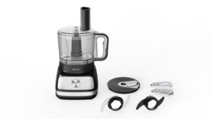 600W All In 1 Elektrischer Mixer für Gemüse hacker Multifunktion ale Küchenmaschinen mit 5l Teig mischer - Product Image 4