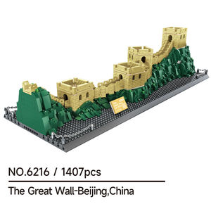 Wange 6216, Bloques de Construcción de la Gran Muralla de Pekín, China, Modelo de Atracciones Turísticas, Juego de Bloques de Construcción de Plástico Educativos para Armar - Product Image 2