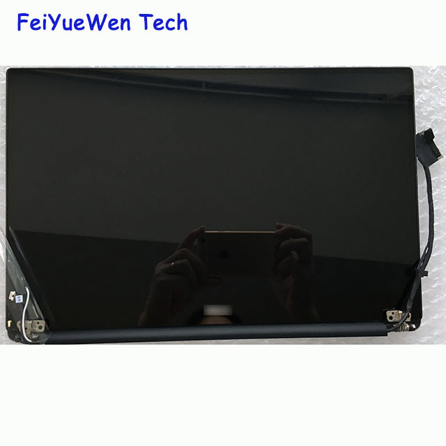 13.3" Complete Assembly for Dell XPS 9350/9360 LCD Touch Screen Replacement QHD+ 3200x1800 WT5X0 N6CH2 Silver (with Touch)