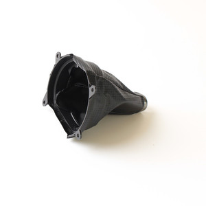 Funda protectora de fibra de carbono para palanca de cambios de coche, pieza de repuesto para Honda Civic - Product Image 1
