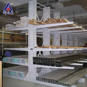 Estante de almacenamiento de madera de apilamiento, estante de exhibición de 3 niveles, resistente, de fábrica de China