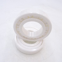 Roulements à billes en céramique pleine ou hybride de haute qualité 6206, roulements en plastique