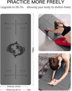 Tapis de <span class=keywords><strong>danse</strong></span> de 4 cm d'épaisseur, antidérapant, tapis de yoga, fitness, nouveau, - Product Image 3